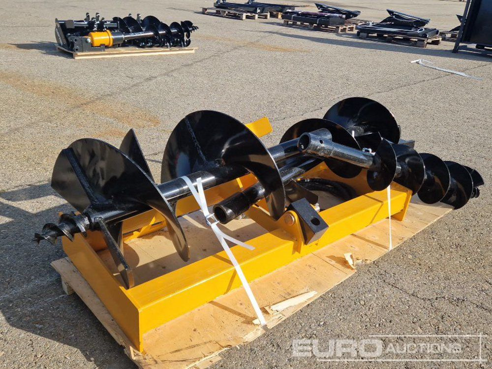 Unused 2025 Captok Auger And Extra Rod, 8" Auger, C/W 12"/16" Auger Rod To Suit Skidsteer / Ahoyador para Mini Cargadora - Бур для Мини-погрузчиков с бортовым поворотом: фото 2 Unused 2025 Captok Auger And Extra Rod, 8" Auger, C/W 12"/16" Auger Rod To Suit Skidsteer / Ahoyador para Mini Cargadora - Бур для Мини-погрузчиков с бортовым поворотом: фото 2