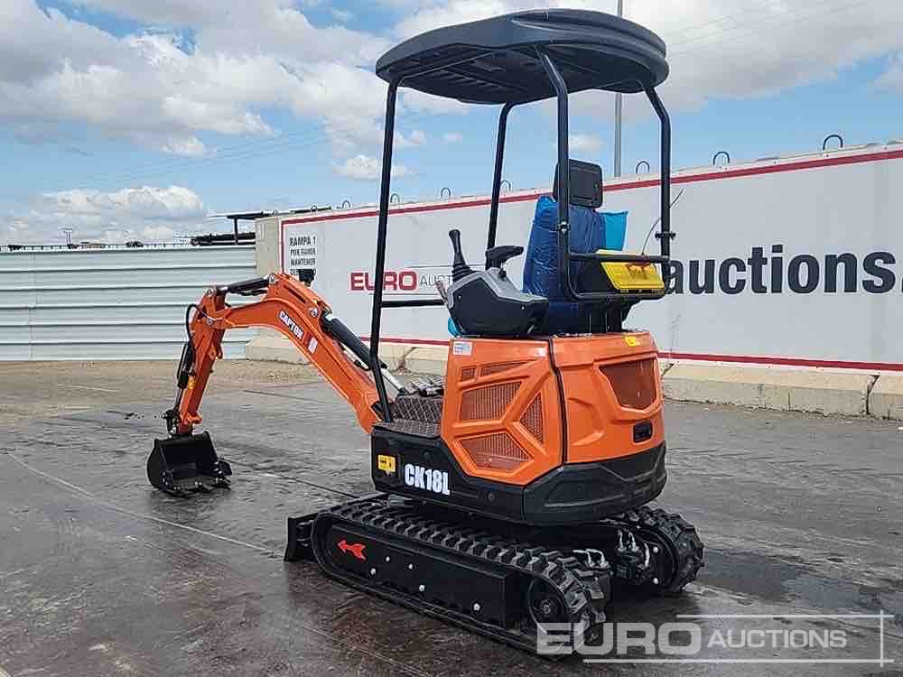 Unused 2025 Captok CK18FL - Мини-экскаватор: фото 3 Unused 2025 Captok CK18FL - Мини-экскаватор: фото 3
