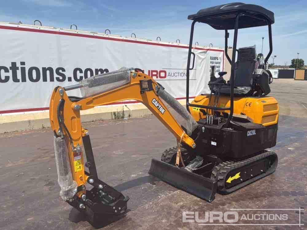 Unused 2025 Captok CK20 - Мини-экскаватор: фото 1 Unused 2025 Captok CK20 - Мини-экскаватор: фото 1