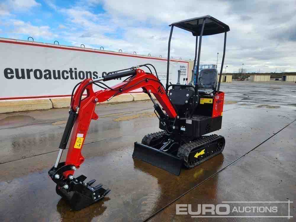 Unused 2025 JPC HT 12 - Мини-экскаватор: фото 1 Unused 2025 JPC HT 12 - Мини-экскаватор: фото 1