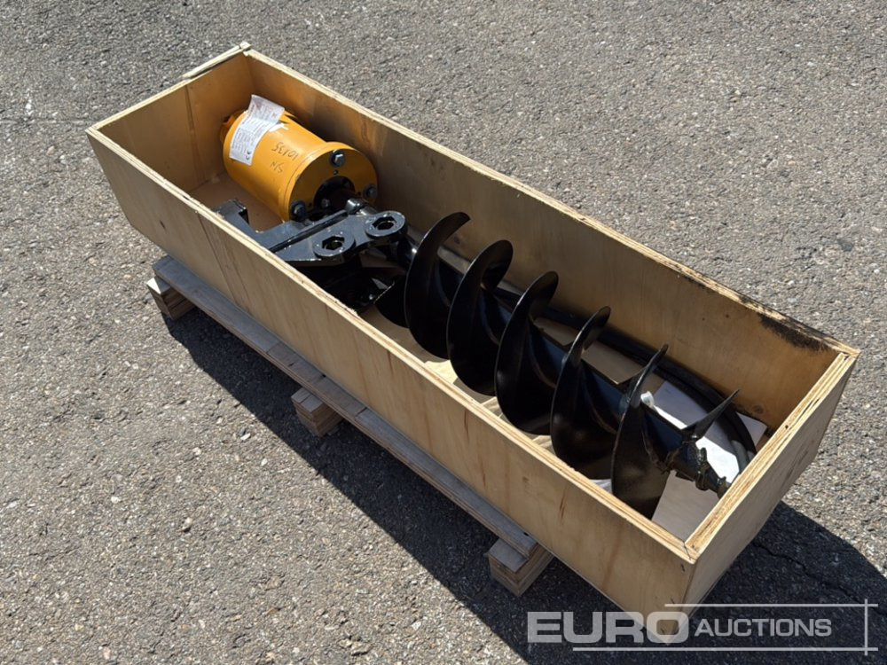 Unused KV200 Auger to suit Mini Excavator / Ahoyador para Miniexcavadora - Бур для Строительной техники: фото 1 Unused KV200 Auger to suit Mini Excavator / Ahoyador para Miniexcavadora - Бур для Строительной техники: фото 1