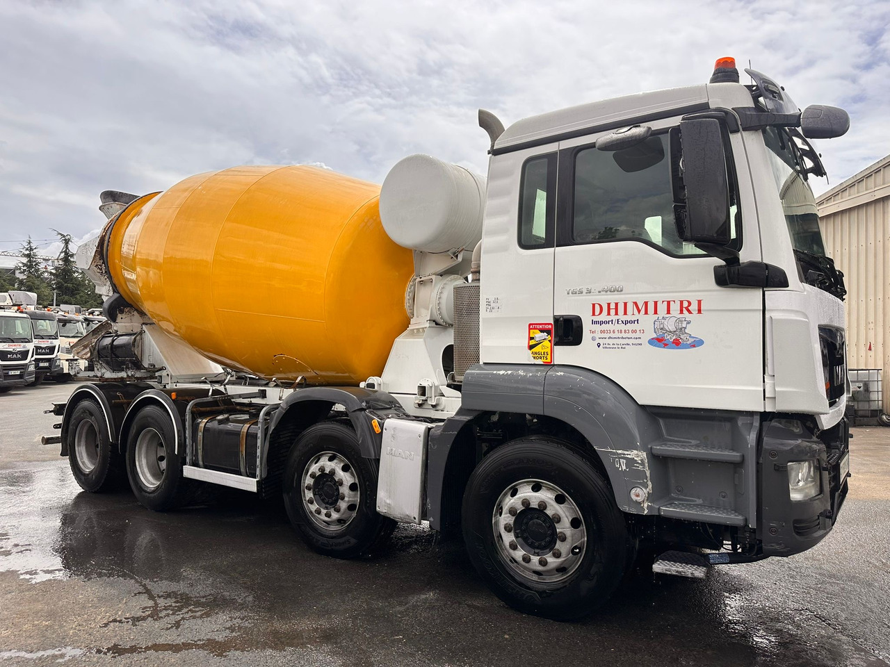Camion béton MAN TGS 32.400 DY-502-CV - Автобетоносмеситель: фото 3 Camion béton MAN TGS 32.400 DY-502-CV - Автобетоносмеситель: фото 3