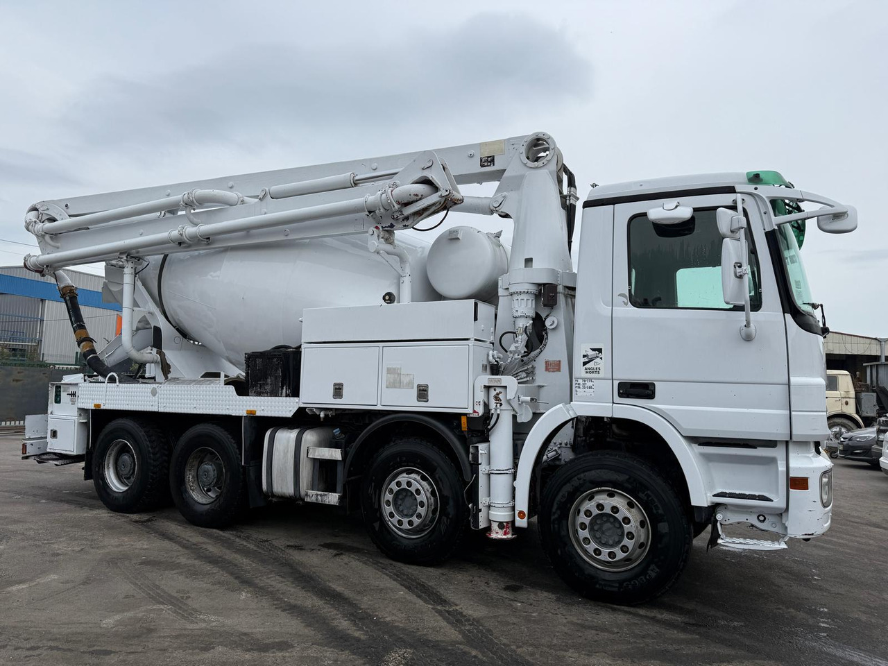 Camion mixo-pompe Mercedes Actros DS-840-FF - Автобетононасос-смеситель: фото 3 Camion mixo-pompe Mercedes Actros DS-840-FF - Автобетононасос-смеситель: фото 3