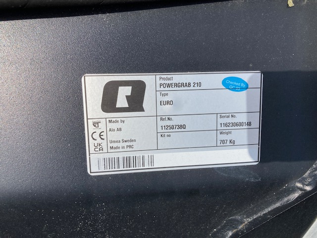 Alö POWERGRAB S 210 EURO - Фронтальный погрузчик для трактора: фото 2 Alö POWERGRAB S 210 EURO - Фронтальный погрузчик для трактора: фото 2