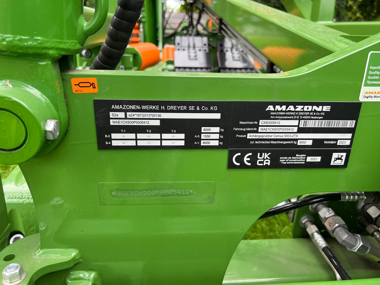 Amazone Grubber Cenius 5003-2TX - Культиватор: фото 2 Amazone Grubber Cenius 5003-2TX - Культиватор: фото 2