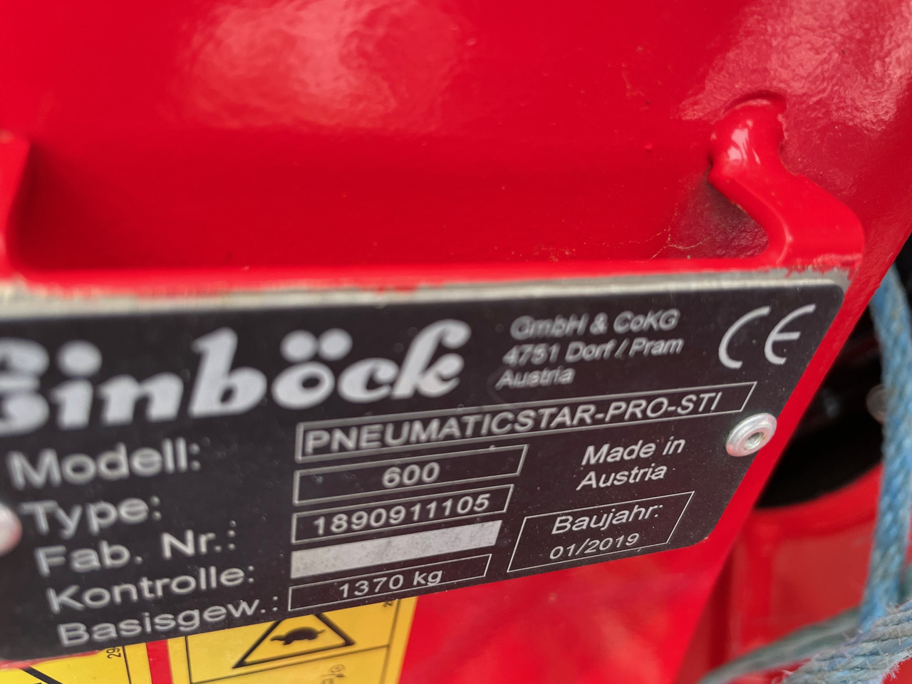 Einböck Pneumaticstar Pro 600 STI - Посевная техника: фото 2 Einböck Pneumaticstar Pro 600 STI - Посевная техника: фото 2