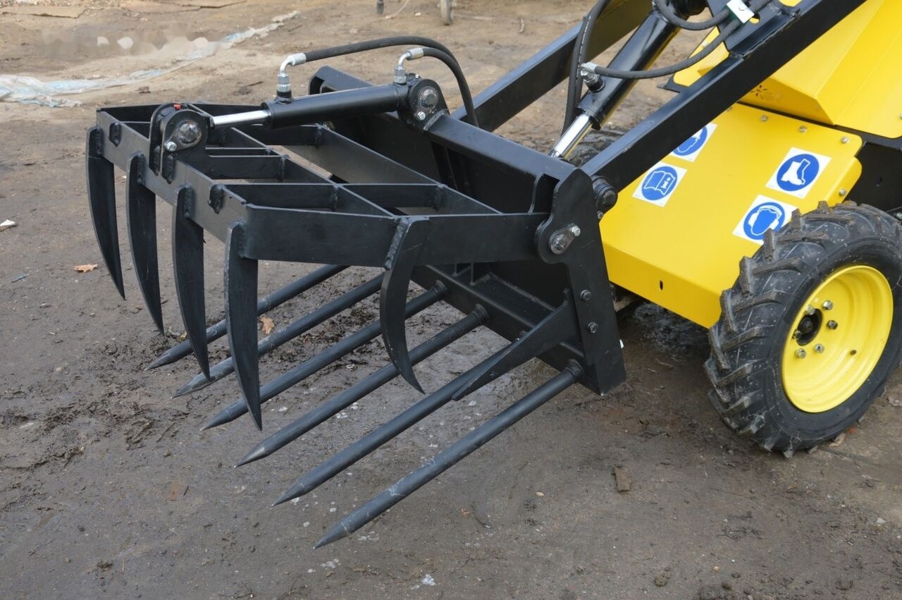 Новый Мини-погрузчик с бортовым поворотом Tur Poland N520 Miniradlader Mini Hoflader Mini Lader: фото 10