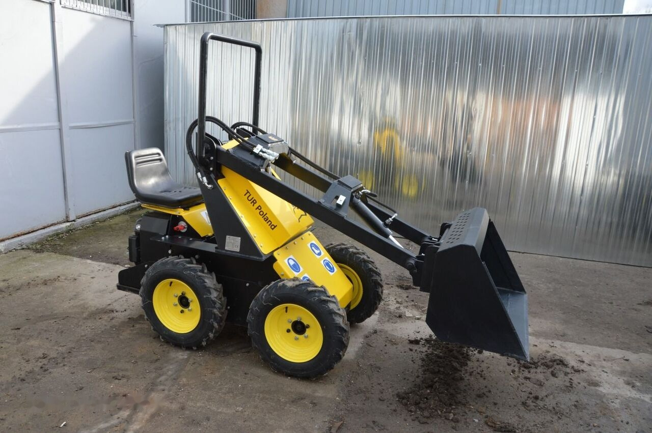 Новый Мини-погрузчик с бортовым поворотом Tur Poland Radlader Mini loader Mini Hoflader N 520: фото 17