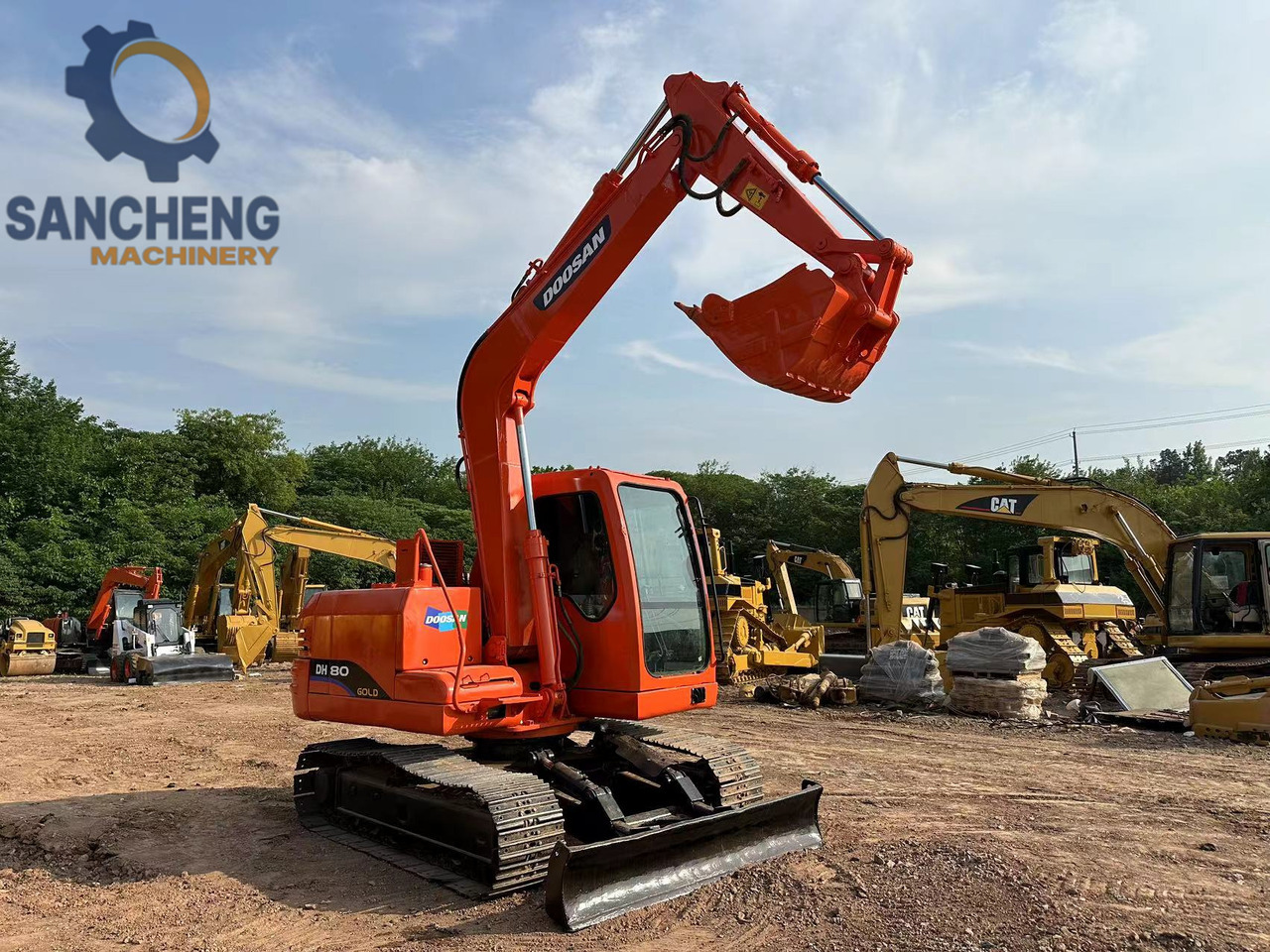 DOOSAN DH80 - Гусеничный экскаватор: фото 1 DOOSAN DH80 - Гусеничный экскаватор: фото 1