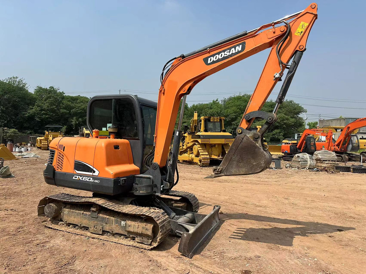 DOOSAN DX60 - Мини-экскаватор: фото 4 DOOSAN DX60 - Мини-экскаватор: фото 4