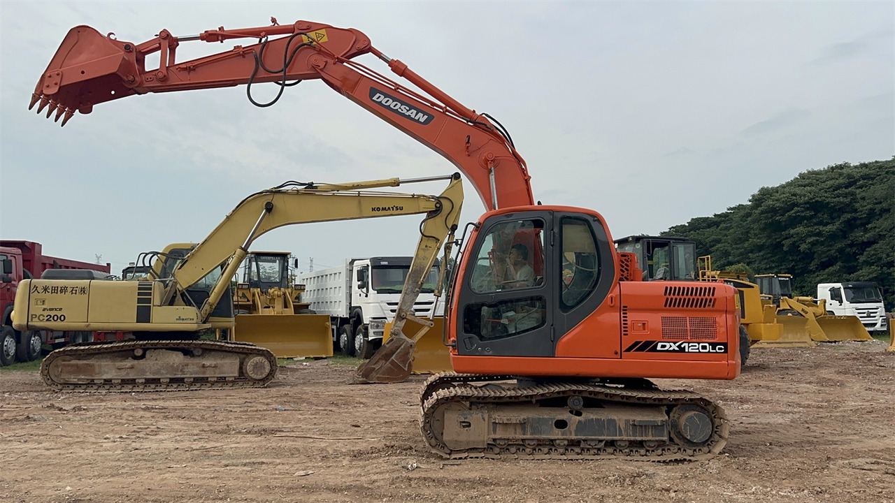 Doosan DX120 - Гусеничный экскаватор: фото 2 Doosan DX120 - Гусеничный экскаватор: фото 2