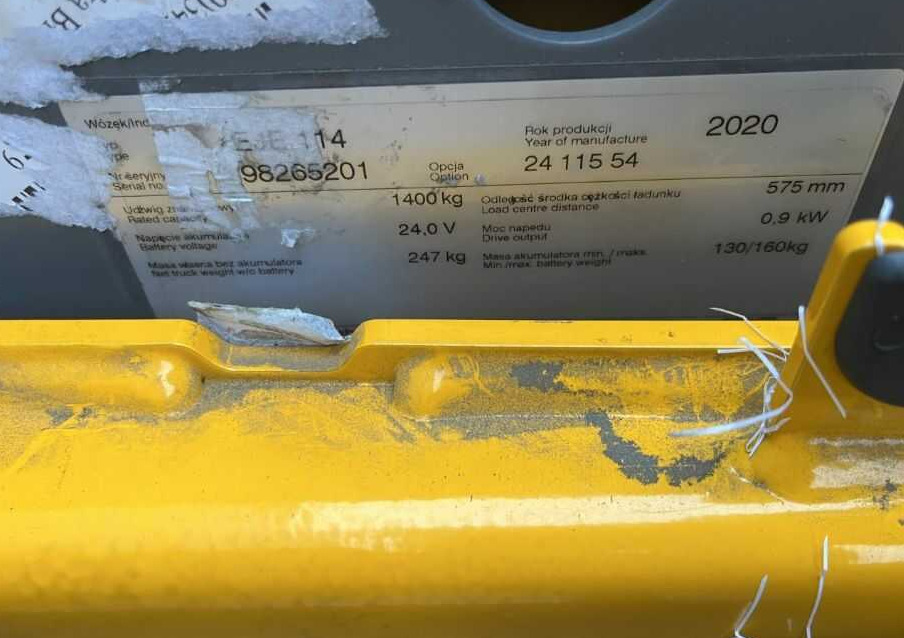 Jungheinrich EJE114 - Тележка: фото 4 Jungheinrich EJE114 - Тележка: фото 4