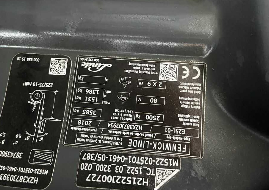 Linde E25L-01 - Электропогрузчик: фото 4 Linde E25L-01 - Электропогрузчик: фото 4