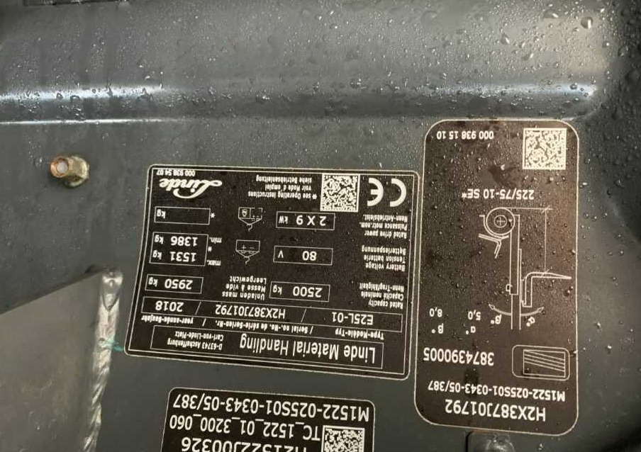 Linde E25L-01 - Электропогрузчик: фото 4 Linde E25L-01 - Электропогрузчик: фото 4
