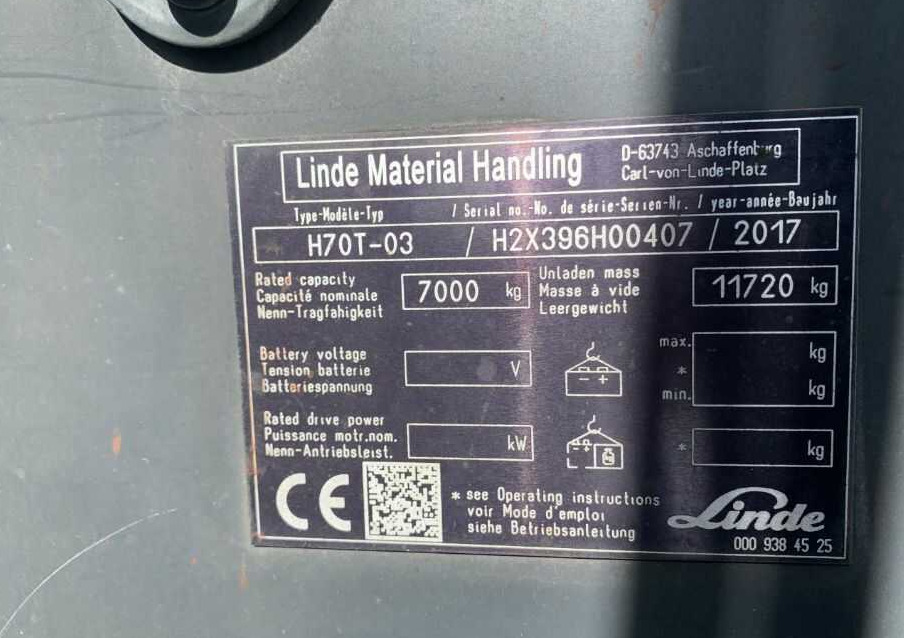 Linde H70T-03 - Газовый погрузчик: фото 4 Linde H70T-03 - Газовый погрузчик: фото 4