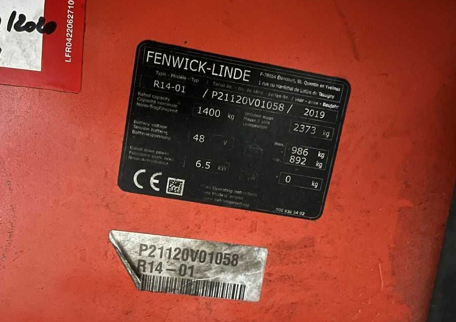 Linde R14-01 - Ричтрак: фото 5 Linde R14-01 - Ричтрак: фото 5