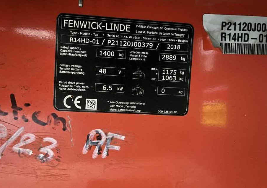 Linde R14HD-01 - Ричтрак: фото 4 Linde R14HD-01 - Ричтрак: фото 4