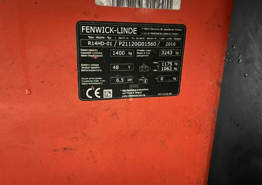 Linde R14HD-01 - Ричтрак: фото 1 Linde R14HD-01 - Ричтрак: фото 1