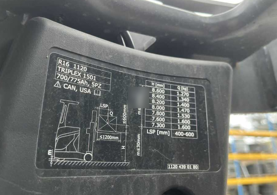 Linde R16-01 - Ричтрак: фото 5 Linde R16-01 - Ричтрак: фото 5