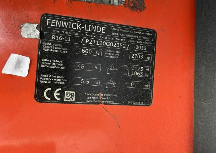 Linde R16-01 - Ричтрак: фото 4 Linde R16-01 - Ричтрак: фото 4