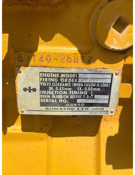 Komatsu SAA6D140E-2 Komatsu engine HD325 - Двигатель: фото 5 Komatsu SAA6D140E-2 Komatsu engine HD325 - Двигатель: фото 5