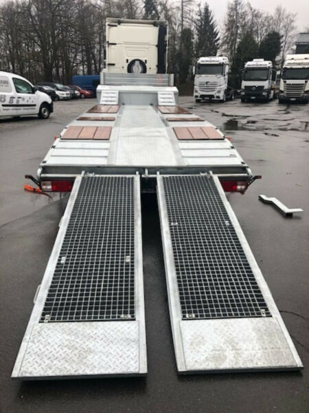 Низкорамный полуприцеп для транспортировки тяжёлой техники 2 Axle Lowloader: фото 6