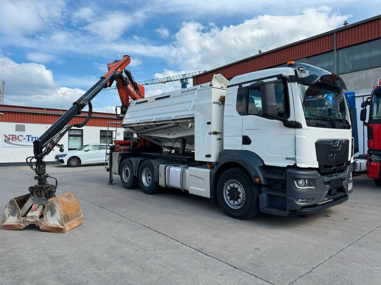 MAN TGS 26.470*ATLAS*MEILLER-KIPPER*HYDRO-DR*SPECIAL - Самосвал, Автоманипулятор: фото 2 MAN TGS 26.470*ATLAS*MEILLER-KIPPER*HYDRO-DR*SPECIAL - Самосвал, Автоманипулятор: фото 2