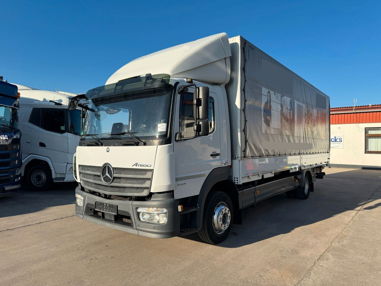 Mercedes-Benz Atego 1221 * PR.PL. * BORDWÄNDE * MOTORBREMSE * - Тентованный грузовик: фото 5 Mercedes-Benz Atego 1221 * PR.PL. * BORDWÄNDE * MOTORBREMSE * - Тентованный грузовик: фото 5
