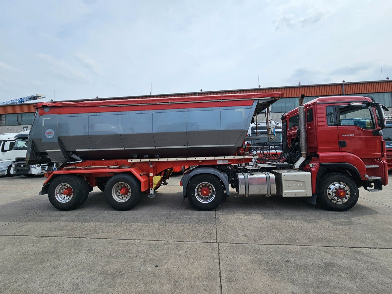 MAN TGS 18.500*HYDRO-DRIVE & KEMPF SKM 31/2*LIFT*BPW - Тягач: фото 4 MAN TGS 18.500*HYDRO-DRIVE & KEMPF SKM 31/2*LIFT*BPW - Тягач: фото 4