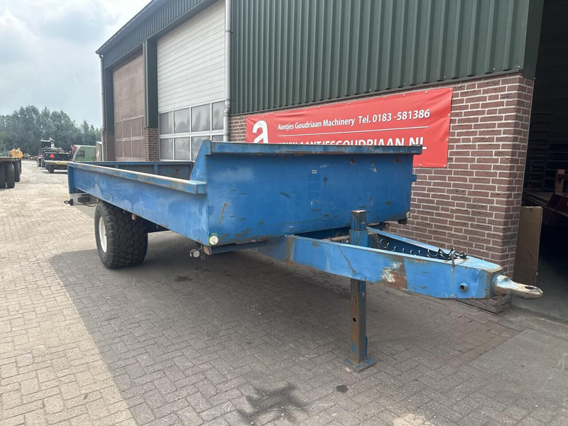 Bakkenwagen voor achter kraan / shovel - Gebruikt - Прицеп бортовой/ Платформа: фото 2 Bakkenwagen voor achter kraan / shovel - Gebruikt - Прицеп бортовой/ Платформа: фото 2