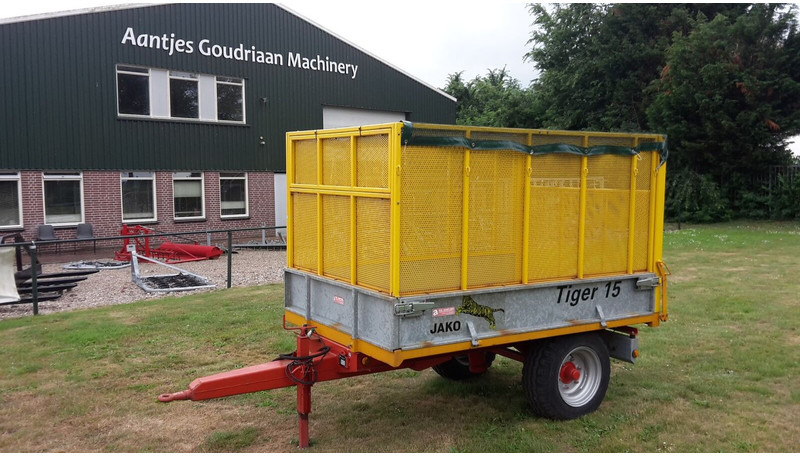 Jako tiger 15 met snipperopbouw - Самосвальный прицеп: фото 1 Jako tiger 15 met snipperopbouw - Самосвальный прицеп: фото 1