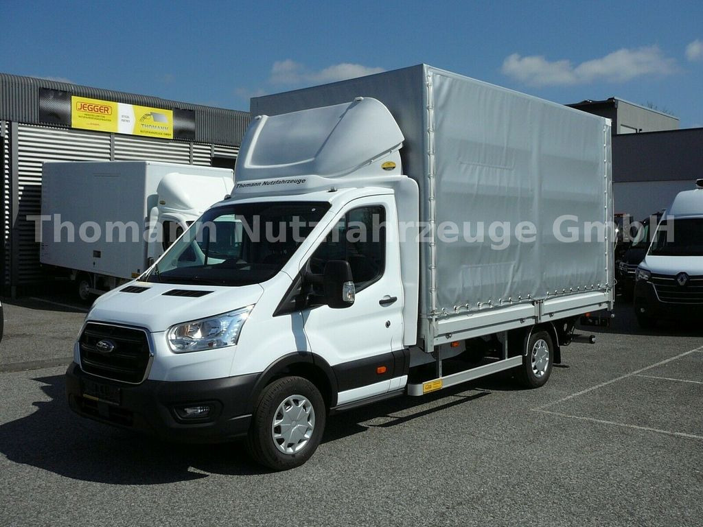 Ford Transit Pritsche Plane Ladebordwand Klima Temp.  - Тентованный фургон: фото 2 Ford Transit Pritsche Plane Ladebordwand Klima Temp.  - Тентованный фургон: фото 2