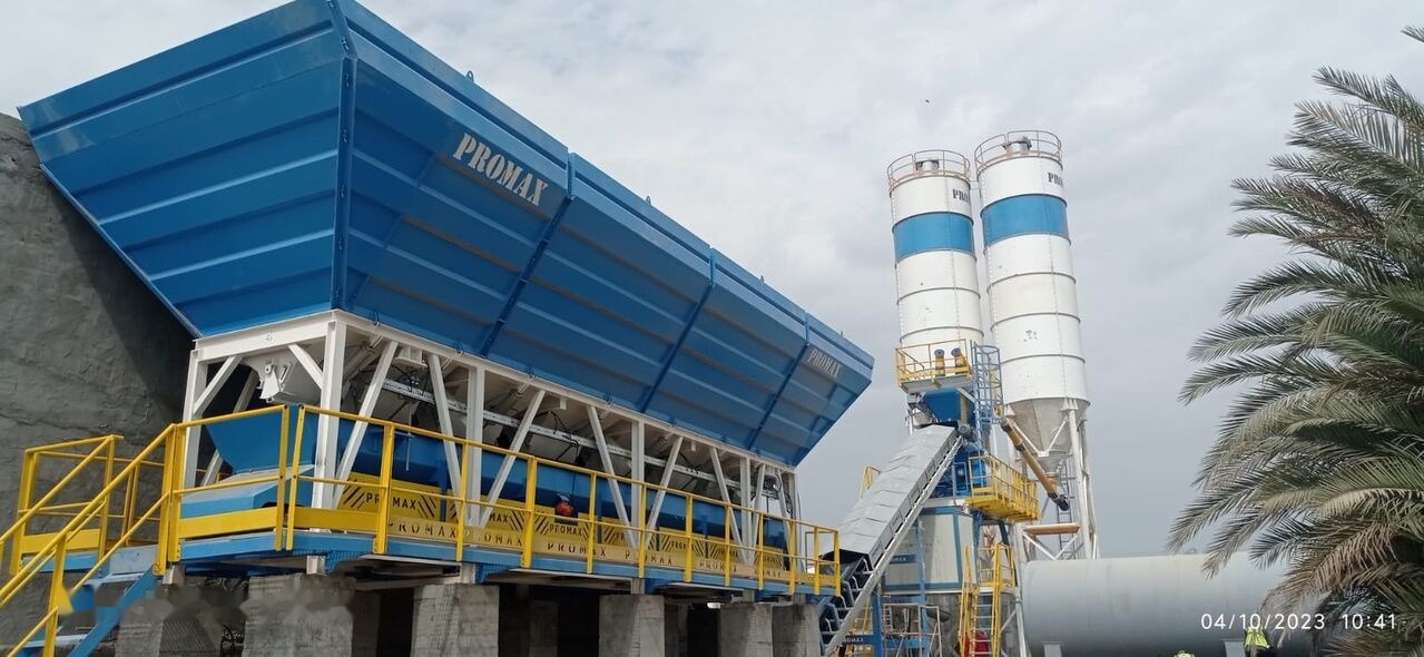 Бетонный завод Promax Compact Concrete Batching Plant C120-TWN-LINE (120m3/h): фото 10