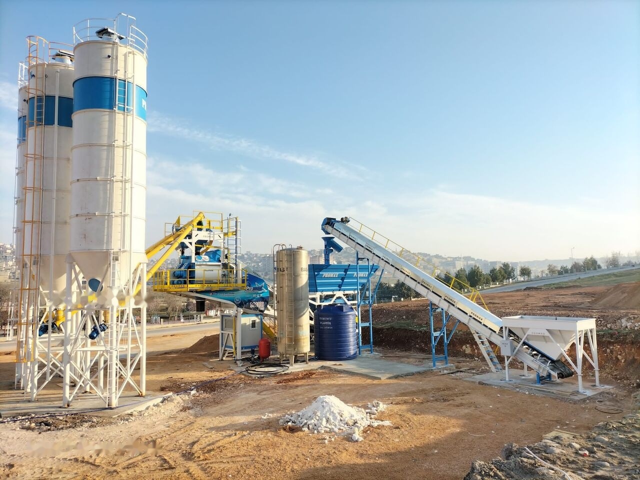 Promax Mobile Concrete Batching Plant PROMAX M100-TWN (100m³/h) - Бетонный завод: фото 1 Promax Mobile Concrete Batching Plant PROMAX M100-TWN (100m³/h) - Бетонный завод: фото 1