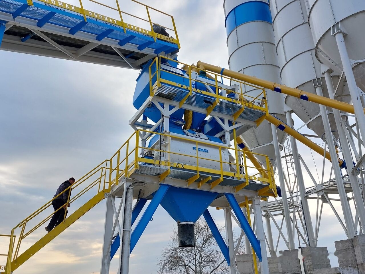 Promax Stationary Concrete Batching Plant S130-TWN (130m/h) - Бетонный завод: фото 3 Promax Stationary Concrete Batching Plant S130-TWN (130m/h) - Бетонный завод: фото 3