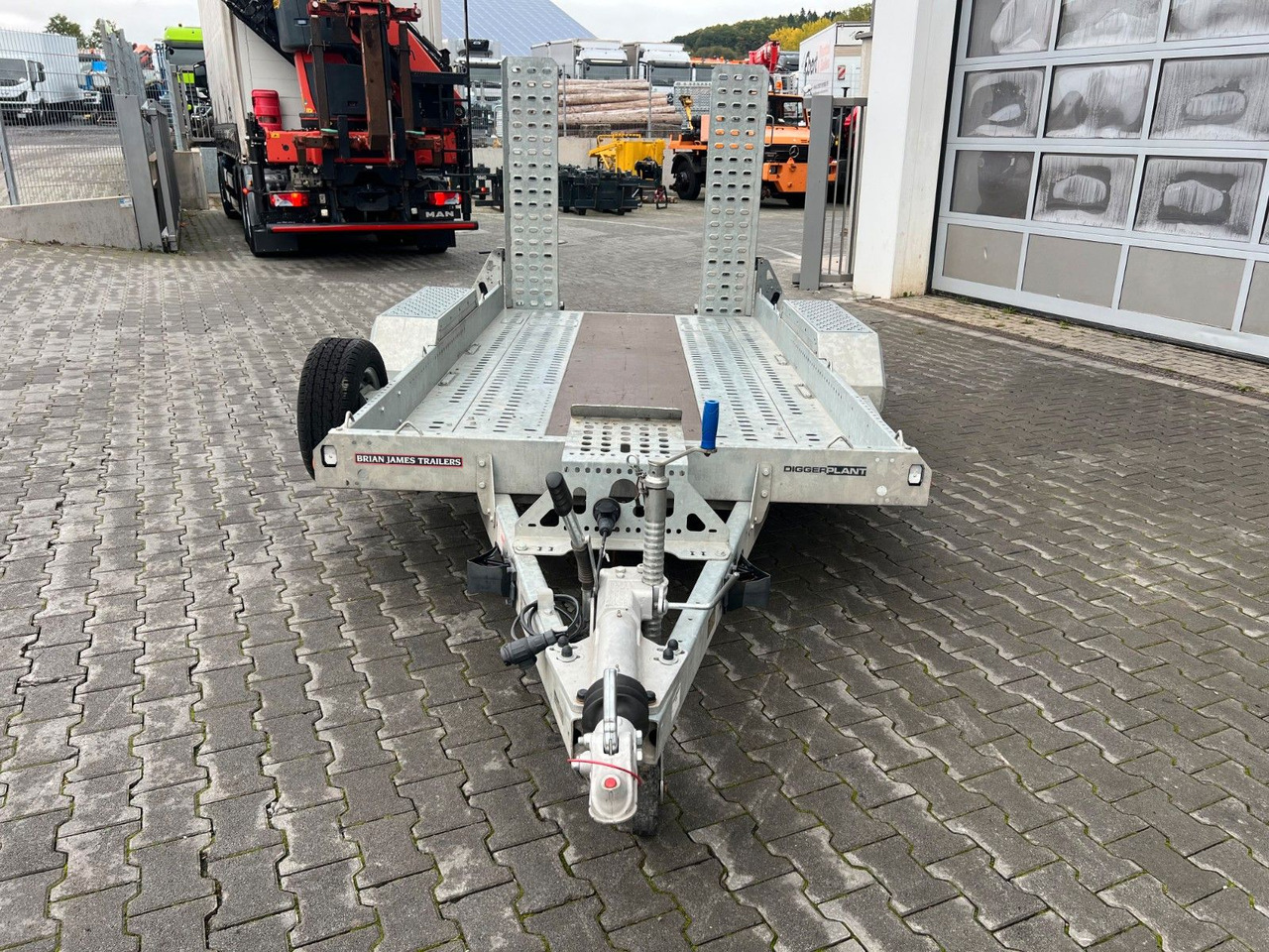 Низкорамный прицеп Brian James Cargo Digger Plant 2 / Länge 3.700mm / 3.500kg: фото 9 Низкорамный прицеп Brian James Cargo Digger Plant 2 / Länge 3.700mm / 3.500kg: фото 9
