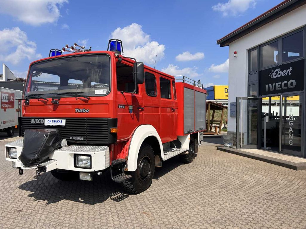 Iveco 90-16 AW 4x4 LF8 Feuerwehr Standheizung 9 Sitze - Пожарная машина: фото 1 Iveco 90-16 AW 4x4 LF8 Feuerwehr Standheizung 9 Sitze - Пожарная машина: фото 1