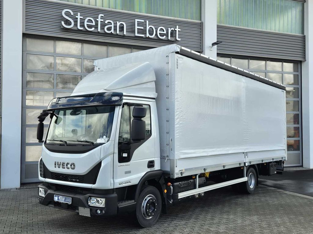 Iveco Eurocargo 120-250/P Curtainsider+LBW Spoiler AHK - Тентованный грузовик: фото 1 Iveco Eurocargo 120-250/P Curtainsider+LBW Spoiler AHK - Тентованный грузовик: фото 1