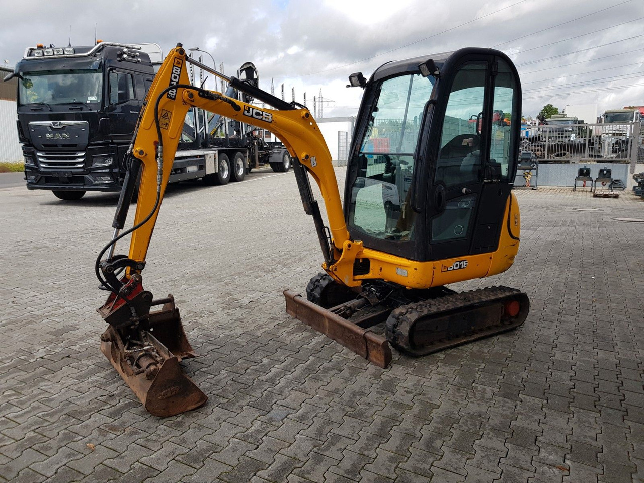 Мини-экскаватор JCB 8018 / 3.420h / hydrl. Grabenräumer / Tieflöffel: фото 7