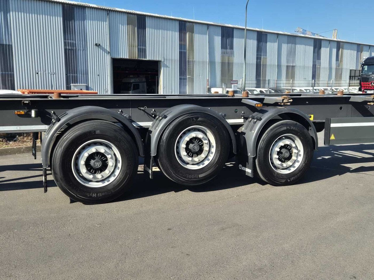 Полуприцеп-контейнеровоз/ Сменный кузов Krone SD BDF BPW-Achsen Liftachse mitte Container: фото 11