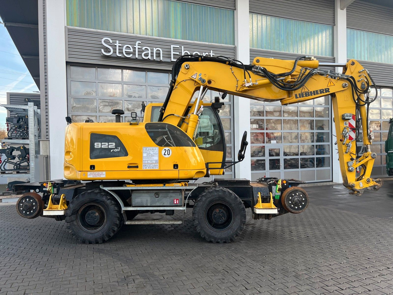 Liebherr A922 Rail Litronic / 8.277h / Bahnzulassung 2030 - Колёсный экскаватор: фото 3 Liebherr A922 Rail Litronic / 8.277h / Bahnzulassung 2030 - Колёсный экскаватор: фото 3