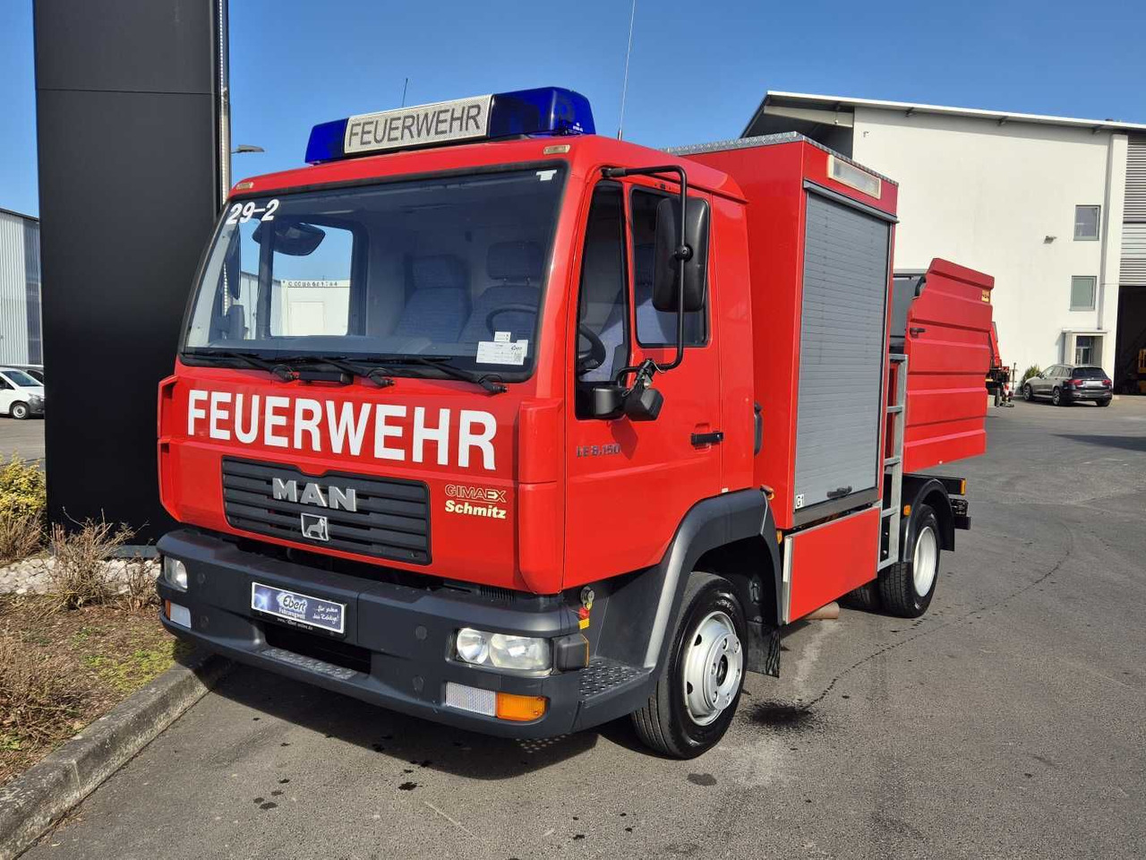MAN LE 8.150 Schaumlöschfahrzeug Schmitz SLF25/25 - Лёгкий коммерческий автомобиль: фото 2 MAN LE 8.150 Schaumlöschfahrzeug Schmitz SLF25/25 - Лёгкий коммерческий автомобиль: фото 2