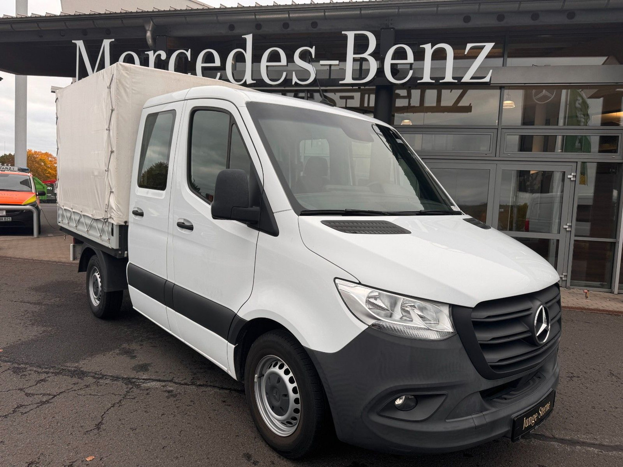 Малотоннажный бортовой грузовик, Грузопассажирский фургон Mercedes-Benz Sprinter 215 CDI DoKa 9G Klima AHK SHZ: фото 1
