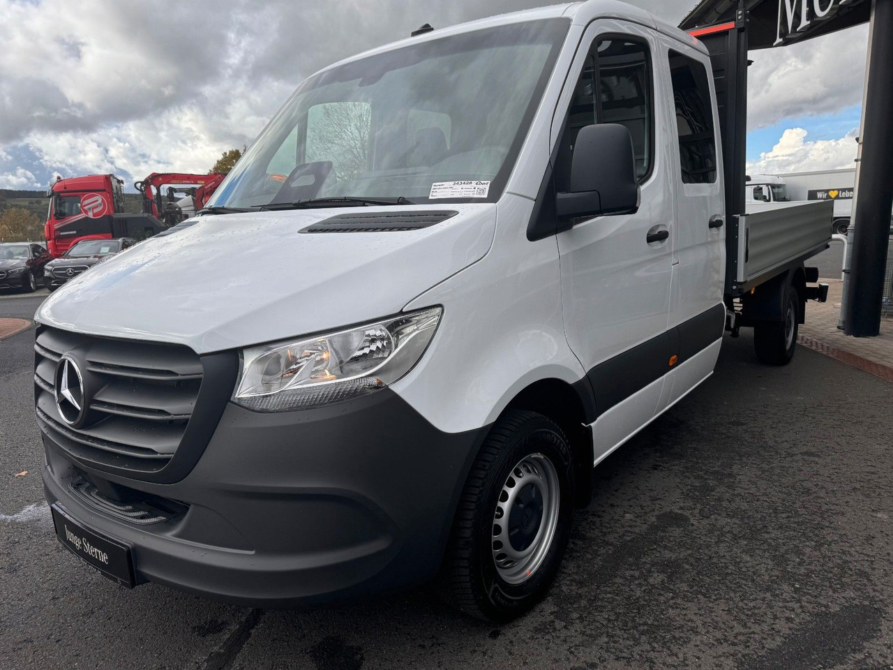 Mercedes-Benz Sprinter 317 CDI DoKa 4325 Klima AHK3,5 Kamera - Тентованный фургон, Грузопассажирский фургон: фото 3 Mercedes-Benz Sprinter 317 CDI DoKa 4325 Klima AHK3,5 Kamera - Тентованный фургон, Грузопассажирский фургон: фото 3
