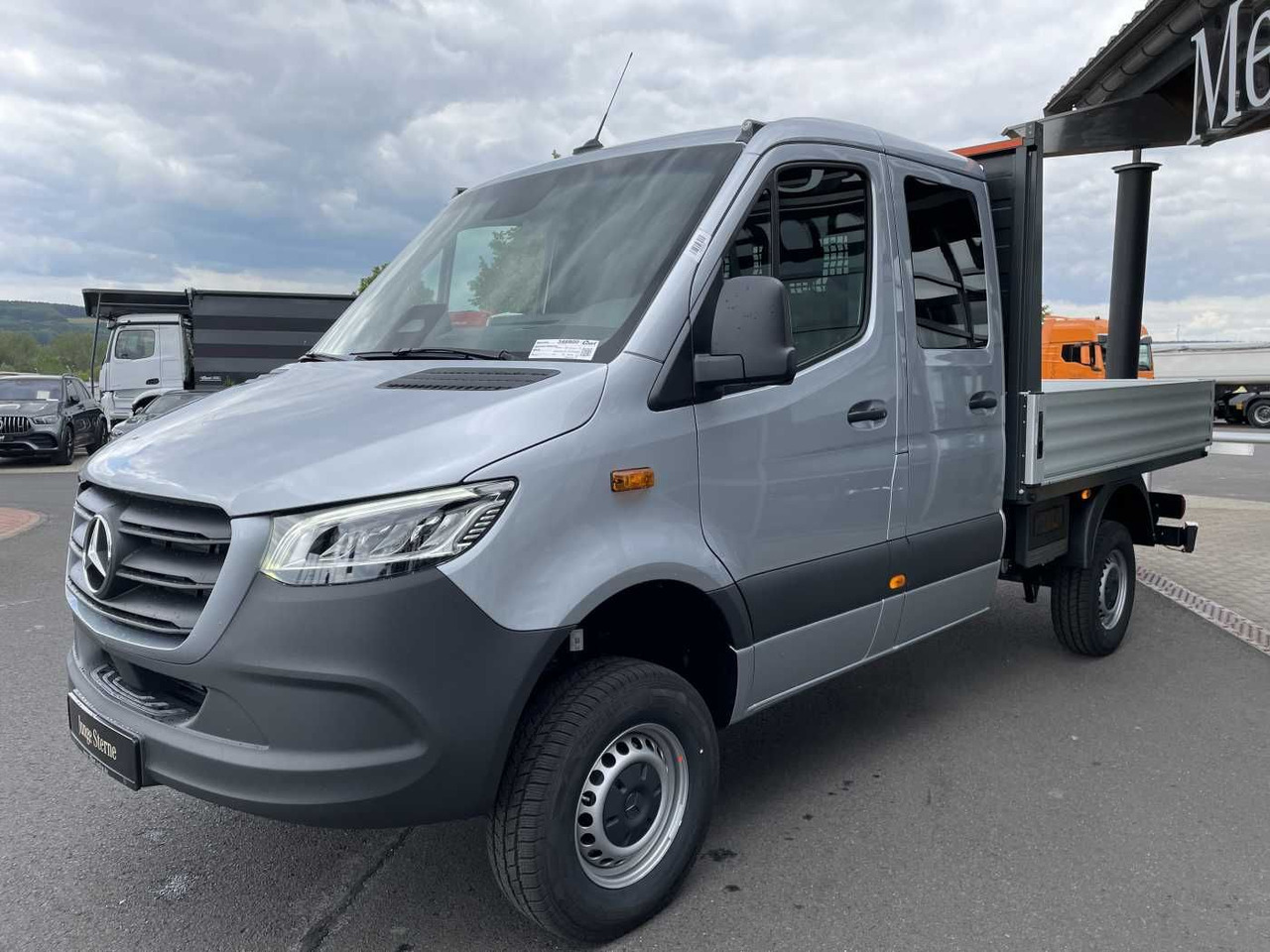 Mercedes-Benz Sprinter 319 CDI 4x4 DoKa Klima Stdheiz AHK LED - Малотоннажный бортовой грузовик: фото 3 Mercedes-Benz Sprinter 319 CDI 4x4 DoKa Klima Stdheiz AHK LED - Малотоннажный бортовой грузовик: фото 3