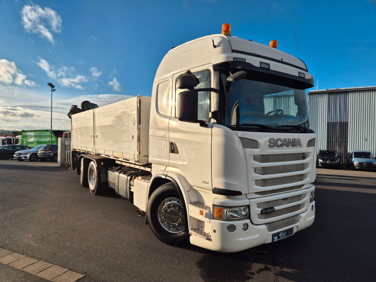 Scania G490 LB6x2*4HNB Palfinger PK 18002-EH D Funk AHK - Самосвал, Автоманипулятор: фото 3 Scania G490 LB6x2*4HNB Palfinger PK 18002-EH D Funk AHK - Самосвал, Автоманипулятор: фото 3