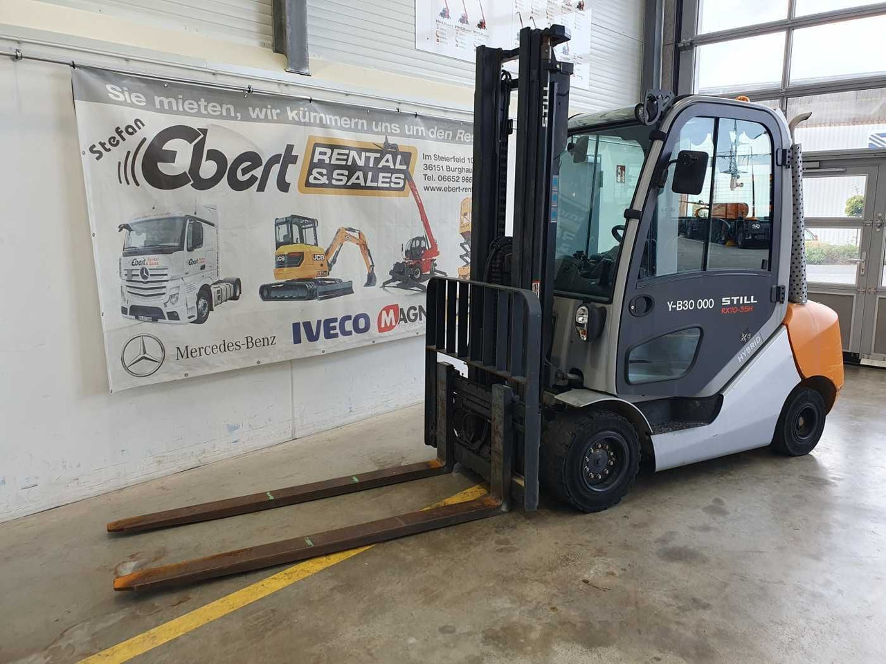 Still RX70-35 / Duplex: 3.40m / nur 1.328h! / SS - Дизельный погрузчик: фото 5 Still RX70-35 / Duplex: 3.40m / nur 1.328h! / SS - Дизельный погрузчик: фото 5