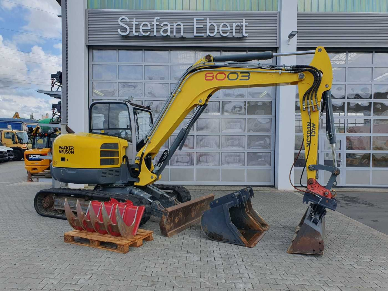 Wacker 8003 / MS08 / nur 4.035h / 2014 / Löffelpaket - Мини-экскаватор: фото 1 Wacker 8003 / MS08 / nur 4.035h / 2014 / Löffelpaket - Мини-экскаватор: фото 1