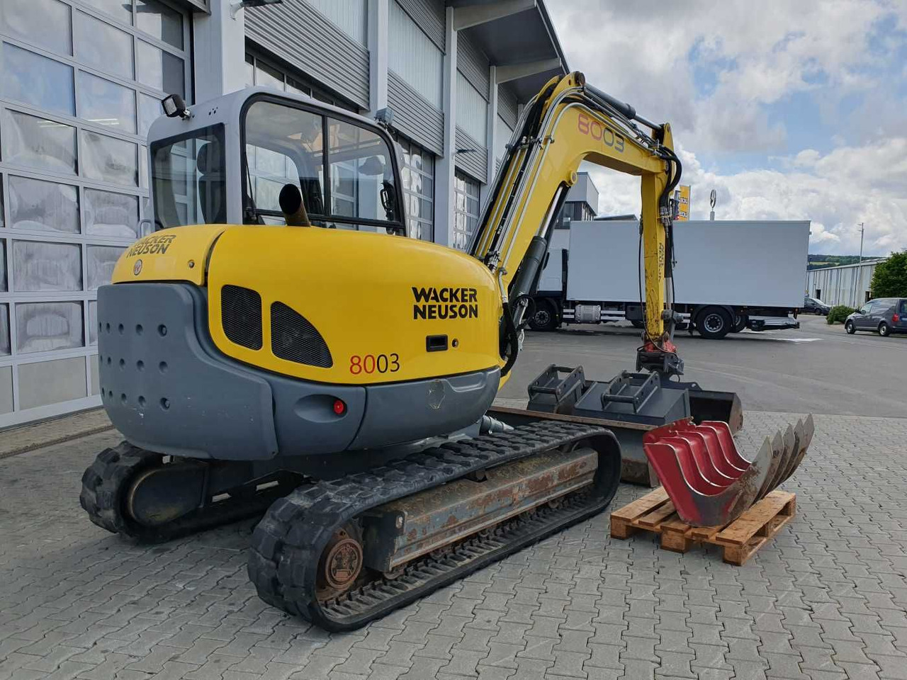 Wacker 8003 / MS08 / nur 4.035h / 2014 / Löffelpaket - Мини-экскаватор: фото 4 Wacker 8003 / MS08 / nur 4.035h / 2014 / Löffelpaket - Мини-экскаватор: фото 4