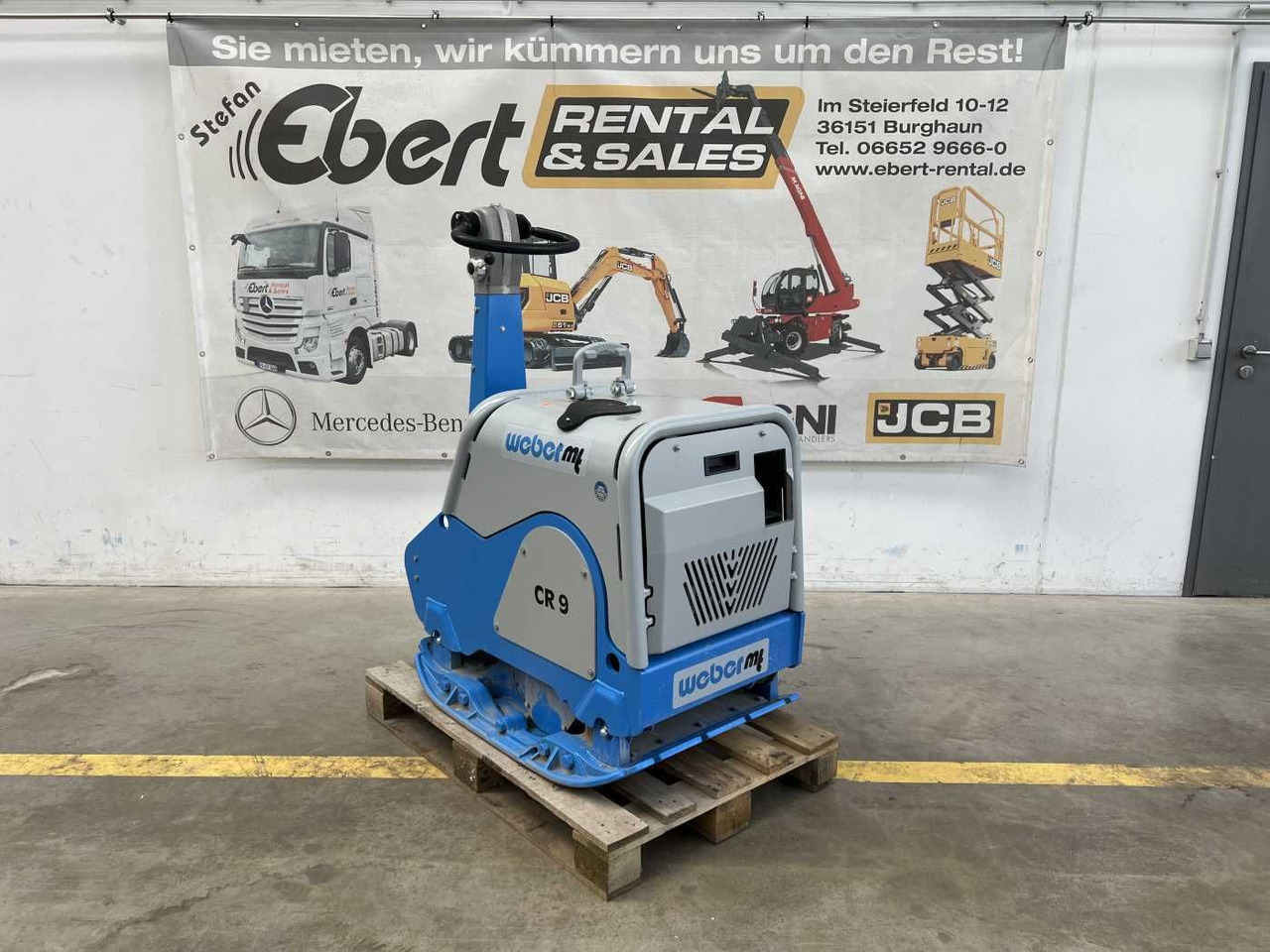 Weber CR 9 MDM Hatz-Diesel / 740kg / DEMO / 2022 - Виброплита: фото 1 Weber CR 9 MDM Hatz-Diesel / 740kg / DEMO / 2022 - Виброплита: фото 1